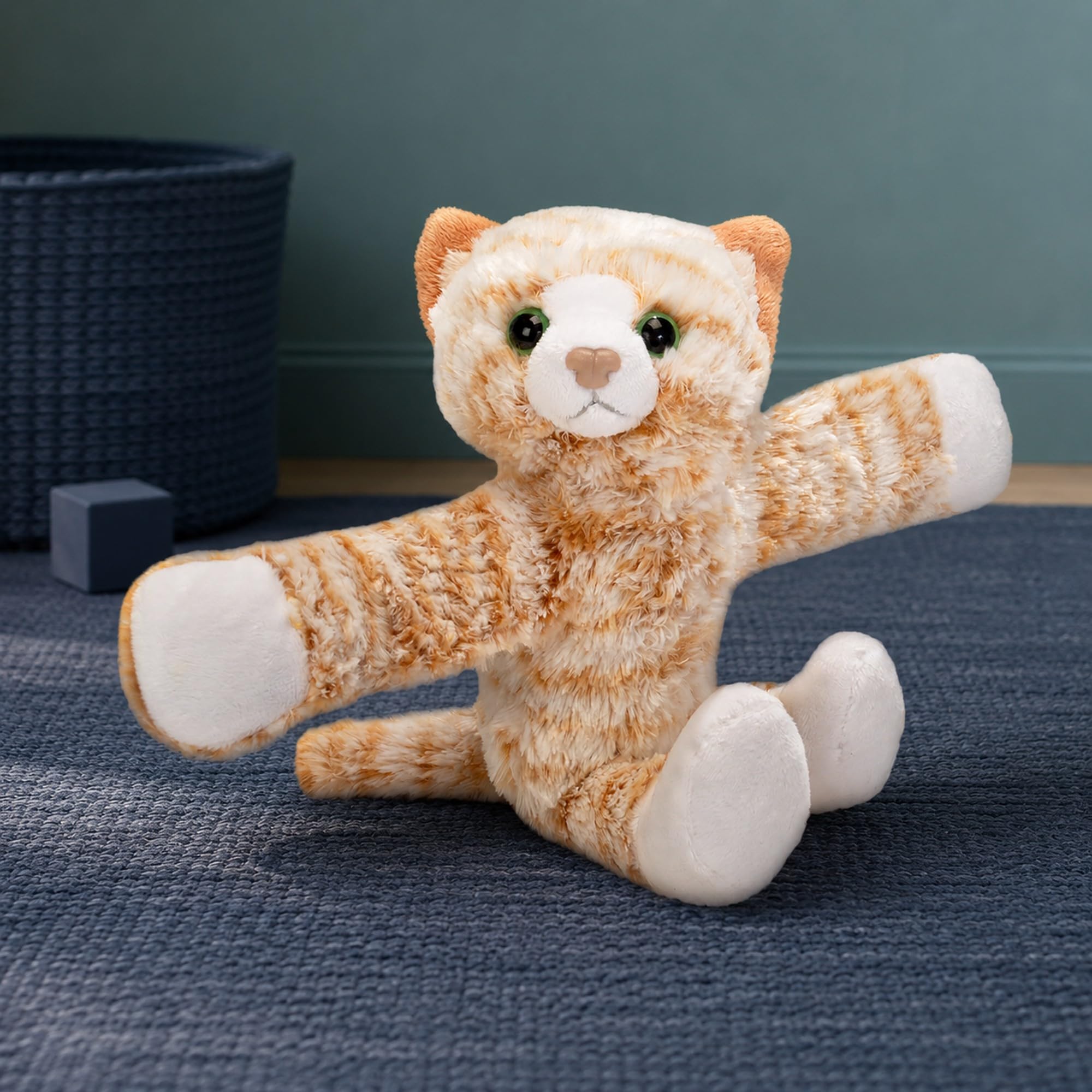 Amazon.com: Wild Republic Huggers Orange Tabby Cat Stuffed Animal